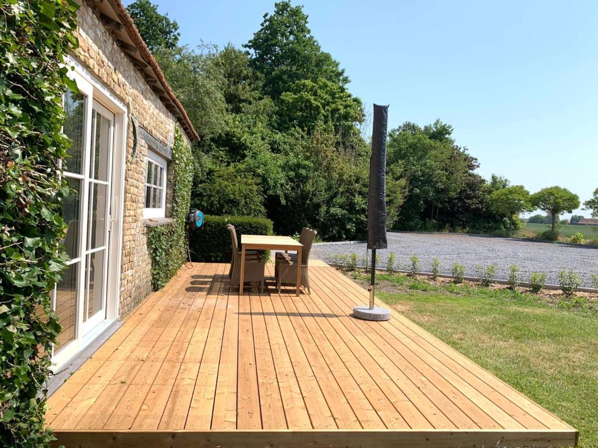 De Scheure, Charmant Vakantiehuisje Midden In De Natuur Alveringem Buitenkant foto